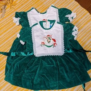 Matching Christmas dresses vintage